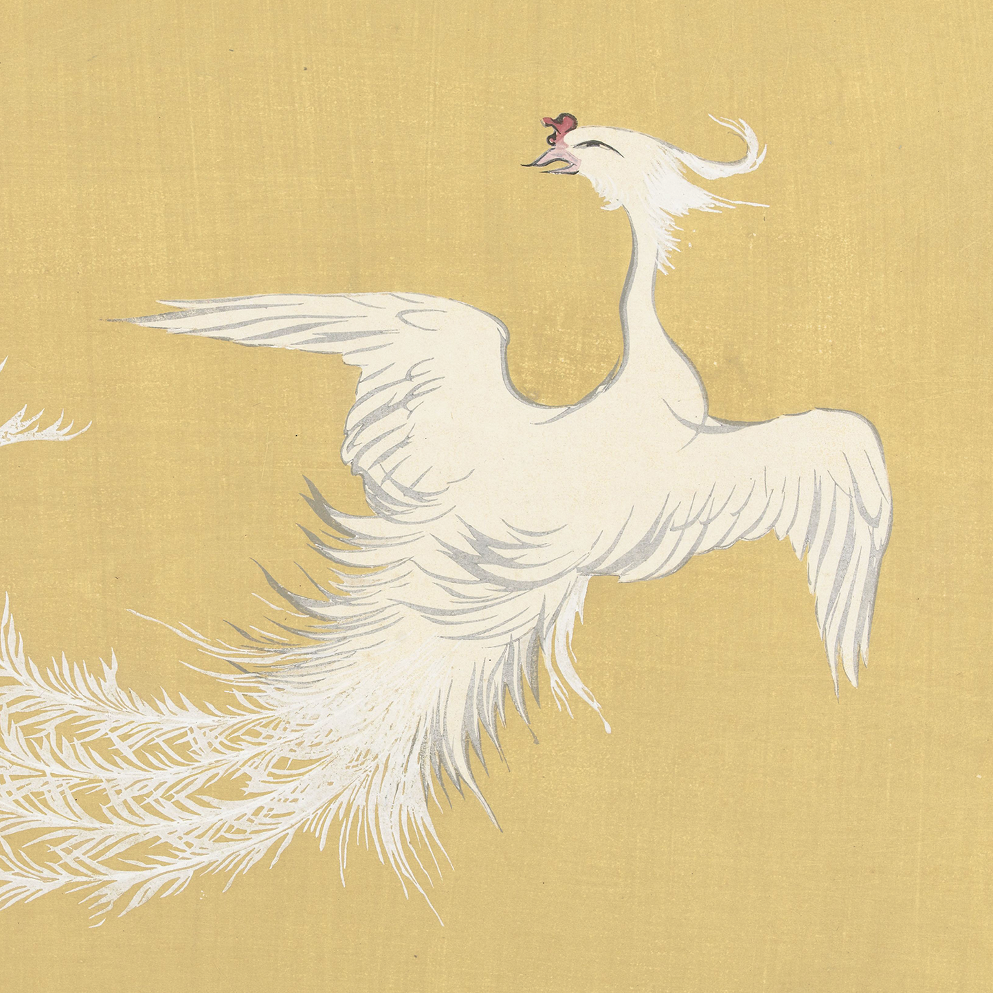 White Phoenix by Kamisaka Sekka