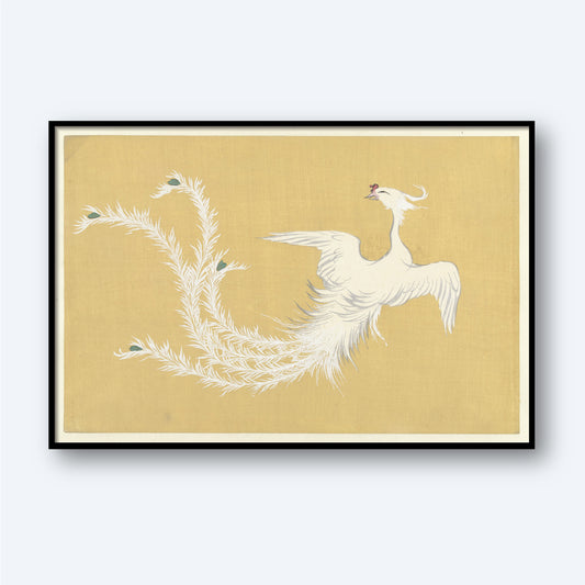 White Phoenix by Kamisaka Sekka