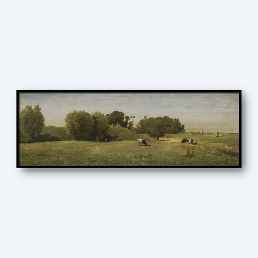 Landscape near Abcoude by Paul Gabriël Print