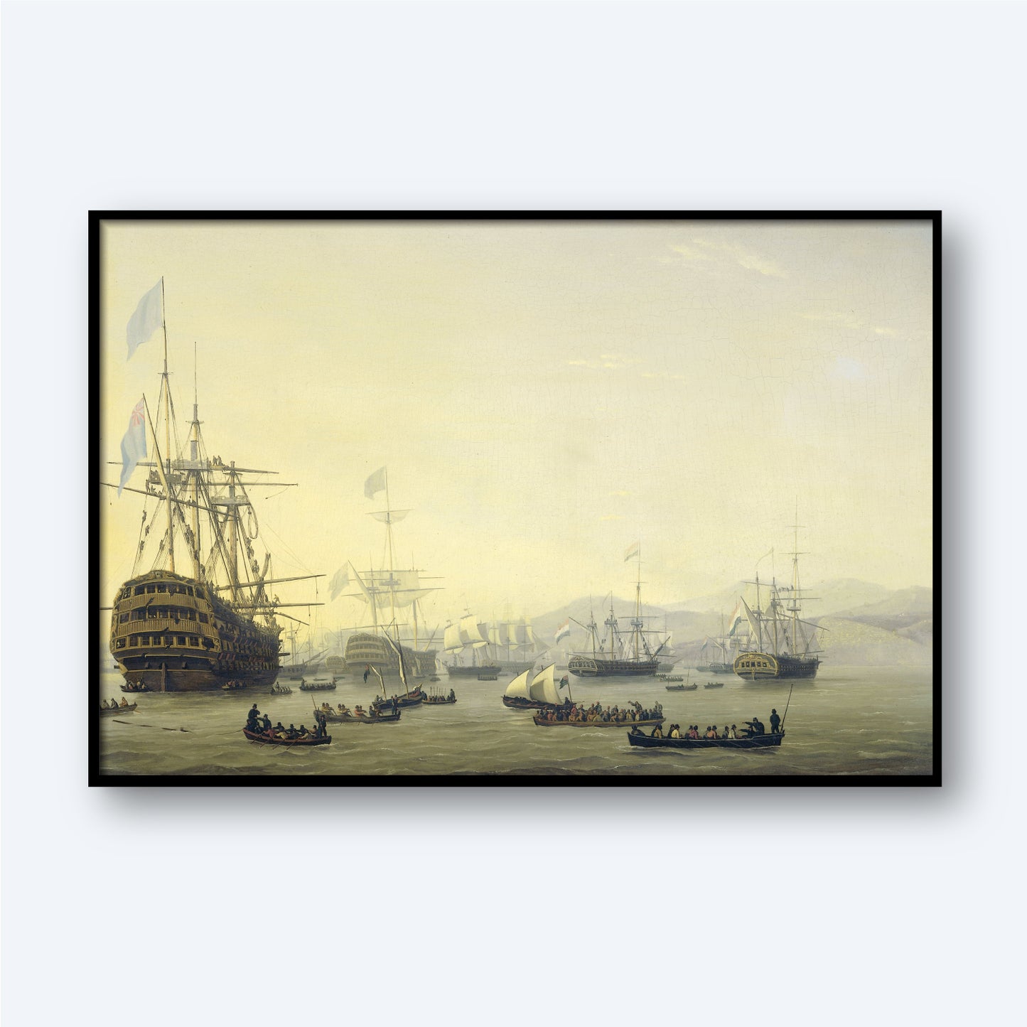 HMS Queen Charlotte by Edward Hunt