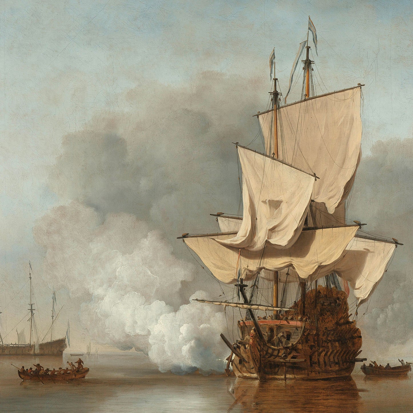 The Canon by Willem van de Velde