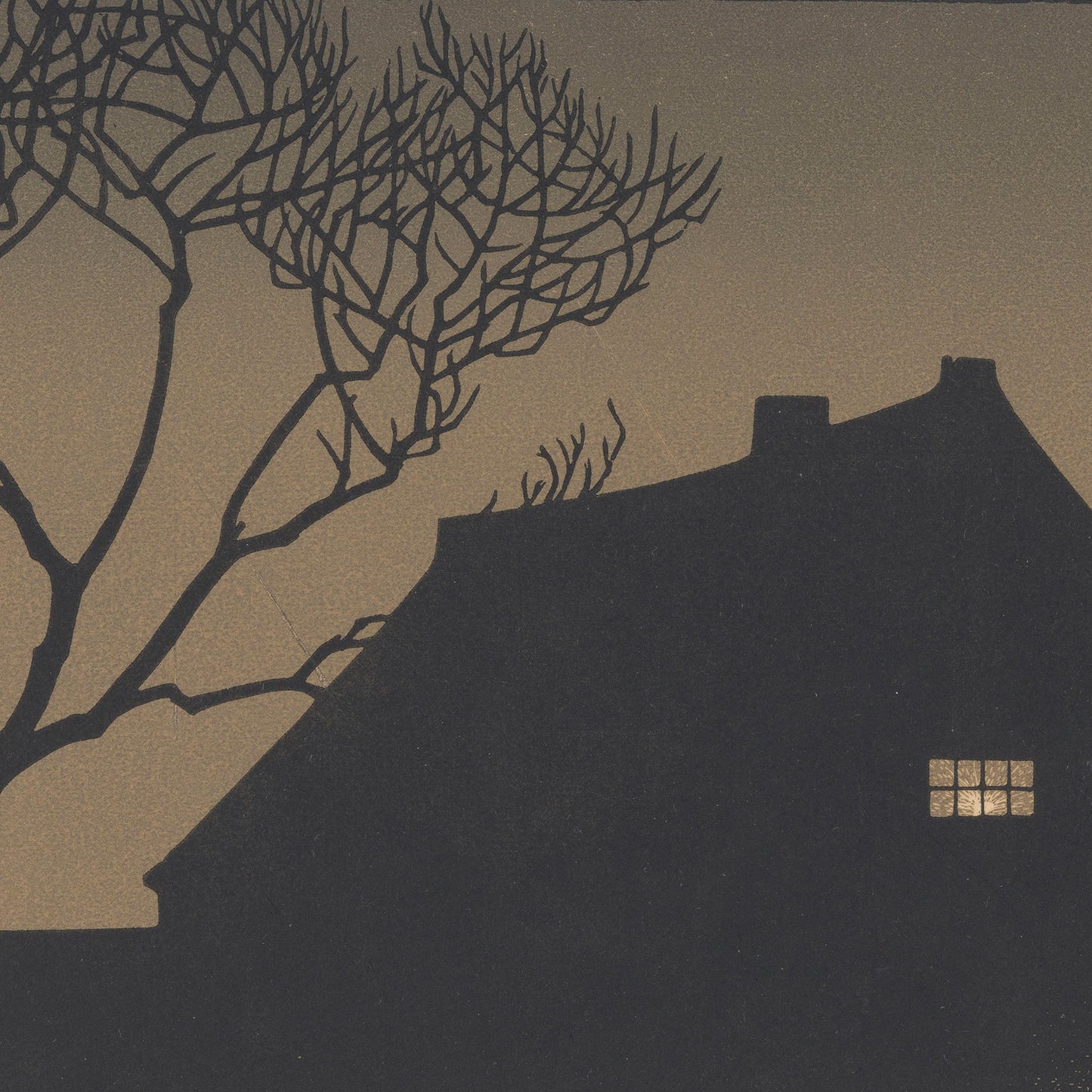 Winter evening by Julie de Graag