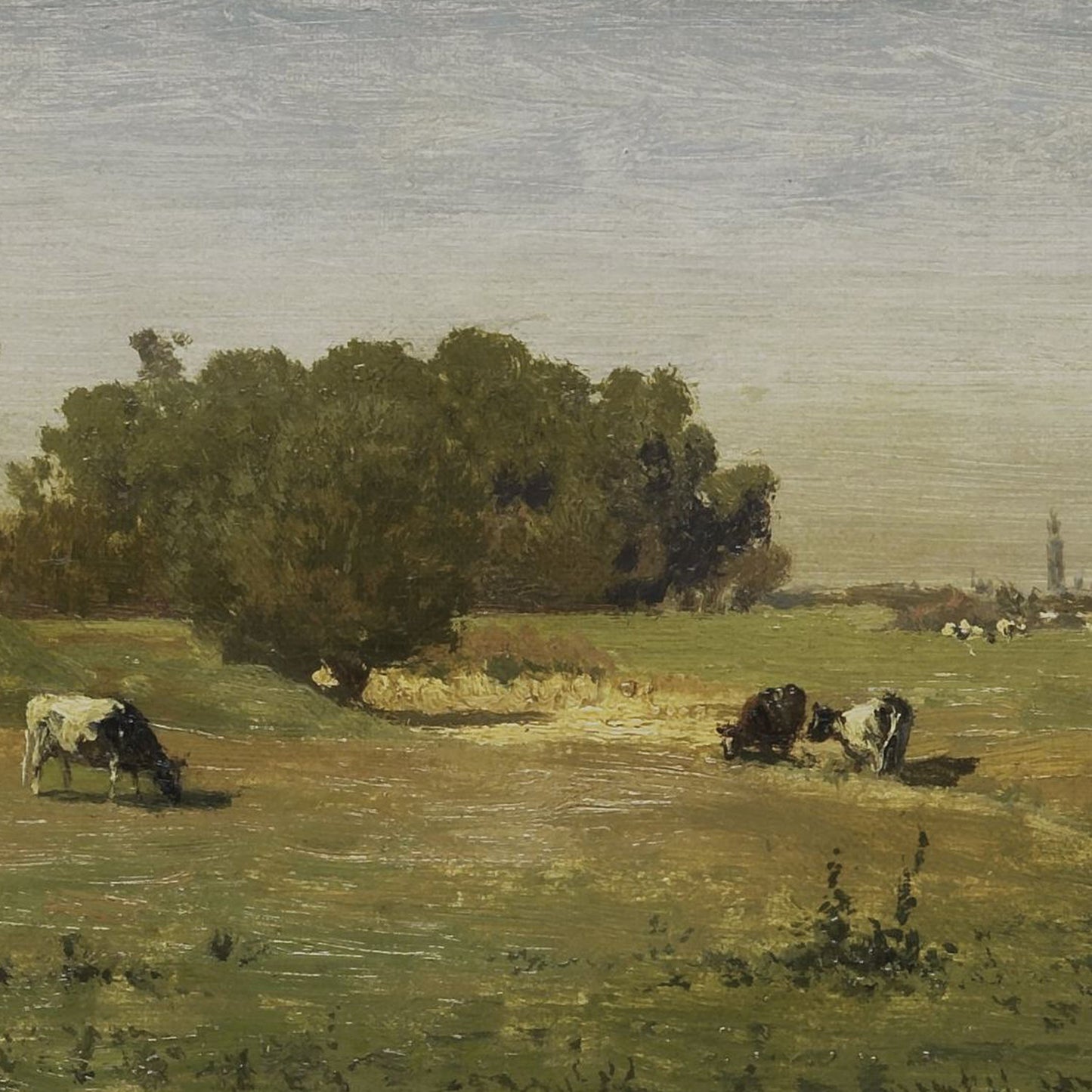 Landscape near Abcoude by Paul Gabriël Print