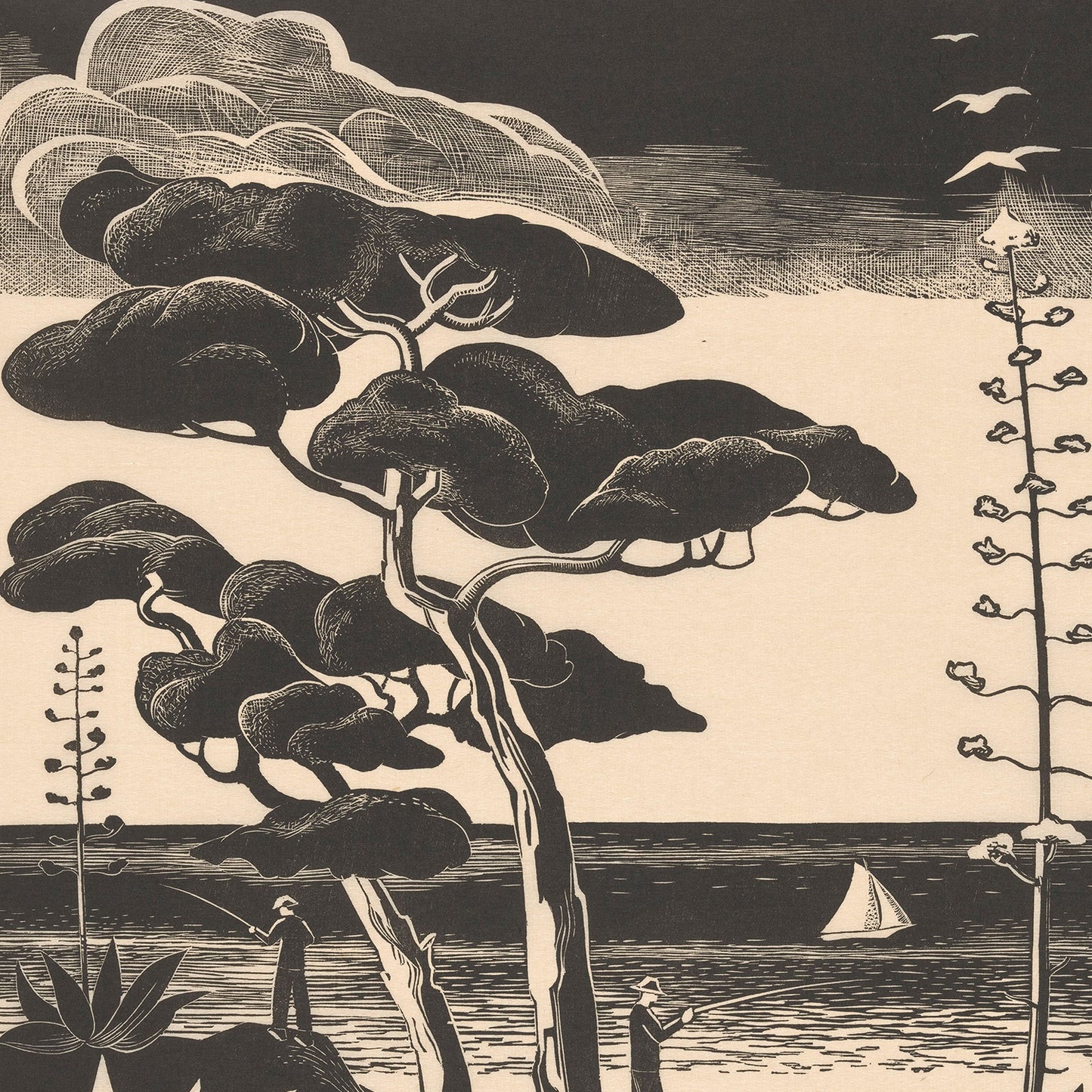 Dune landscape by Bernard Essers Breton