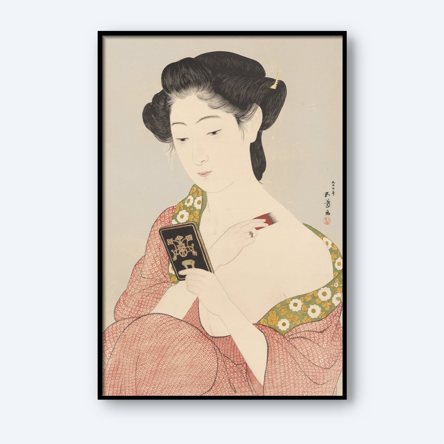 Make-up by Hashiguchi Goyô Print
