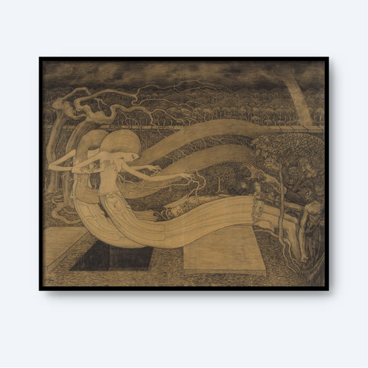 O grave, where is thy Victory by Jan Toorop
