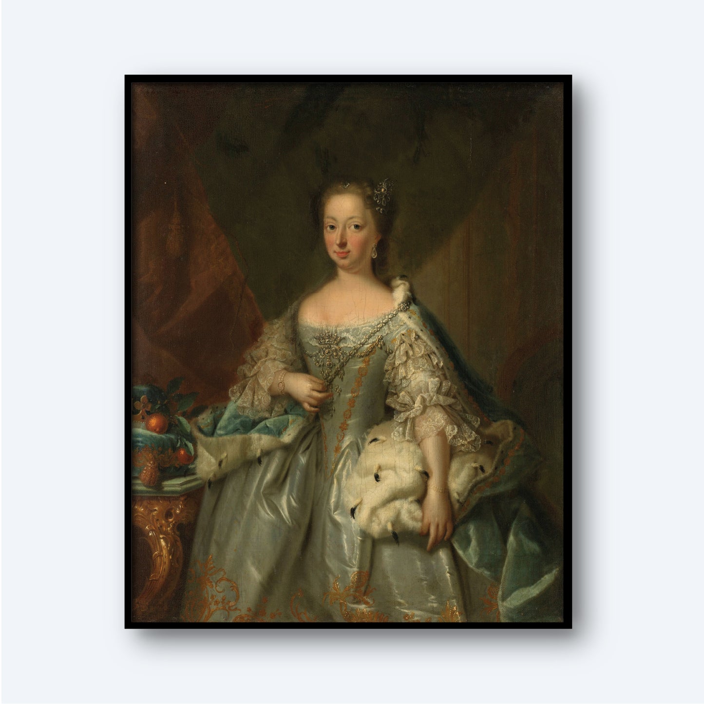 Portrait of Anne of Hanover by Johann Valentin Tischbein