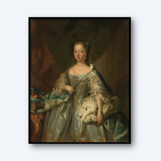 Portrait of Anne of Hanover by Johann Valentin Tischbein