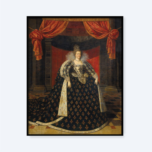 The coronation portrait of Maria de'Medici Print