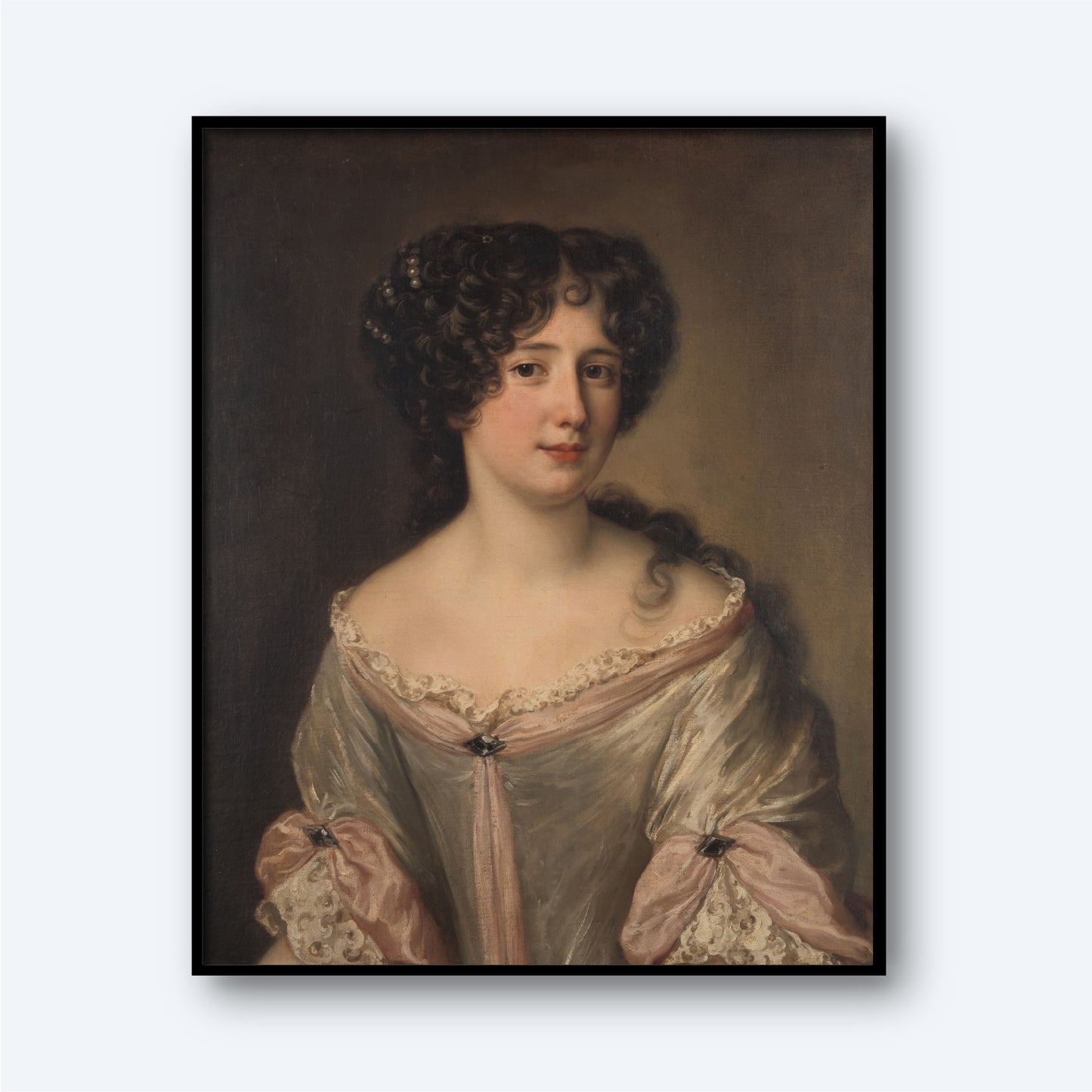 Portrait of La Duchessa Mancini Colonna by Jacob Ferdinand Voet