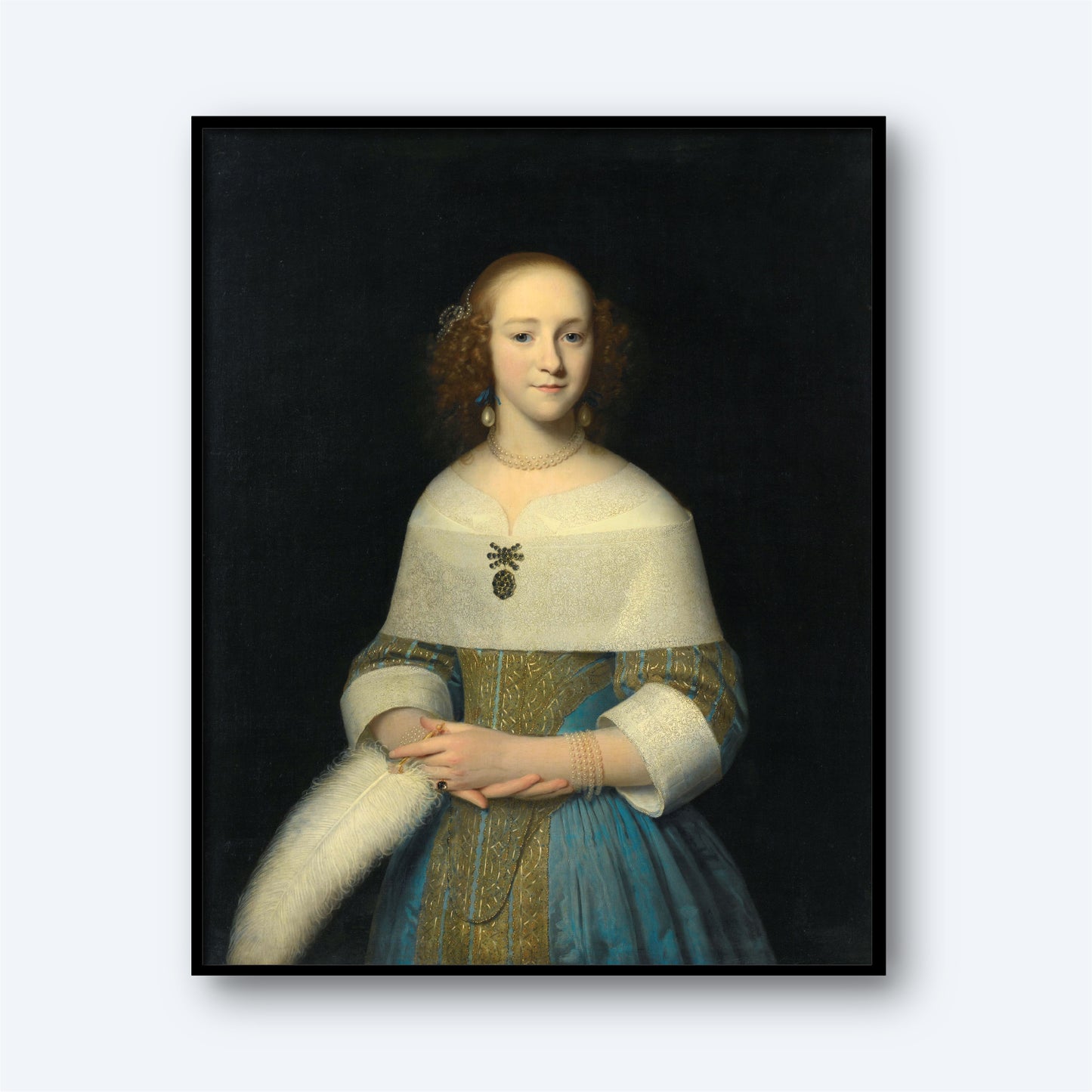 Portrait of a Young Woman by Isaack Luttichuys