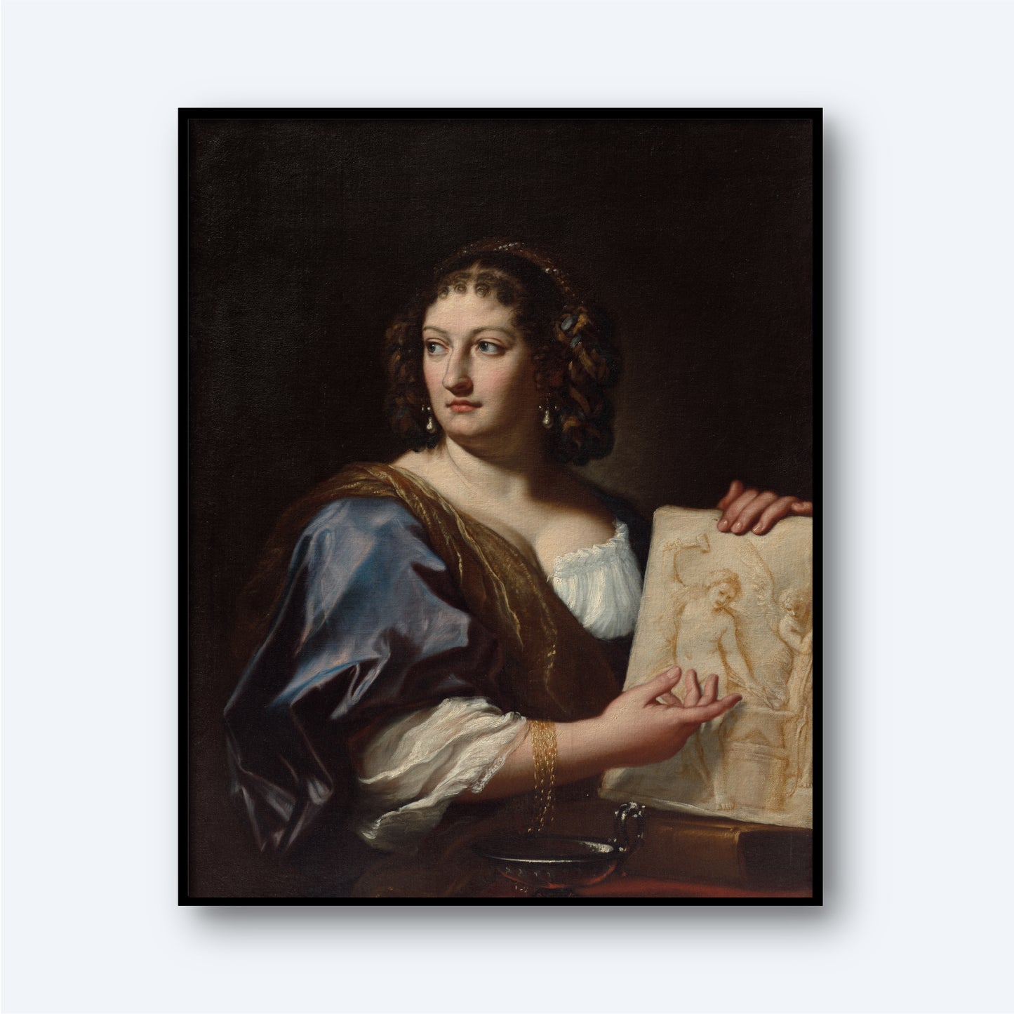 Portrait of Francesca Gommi Maratti by Carlo Maratti