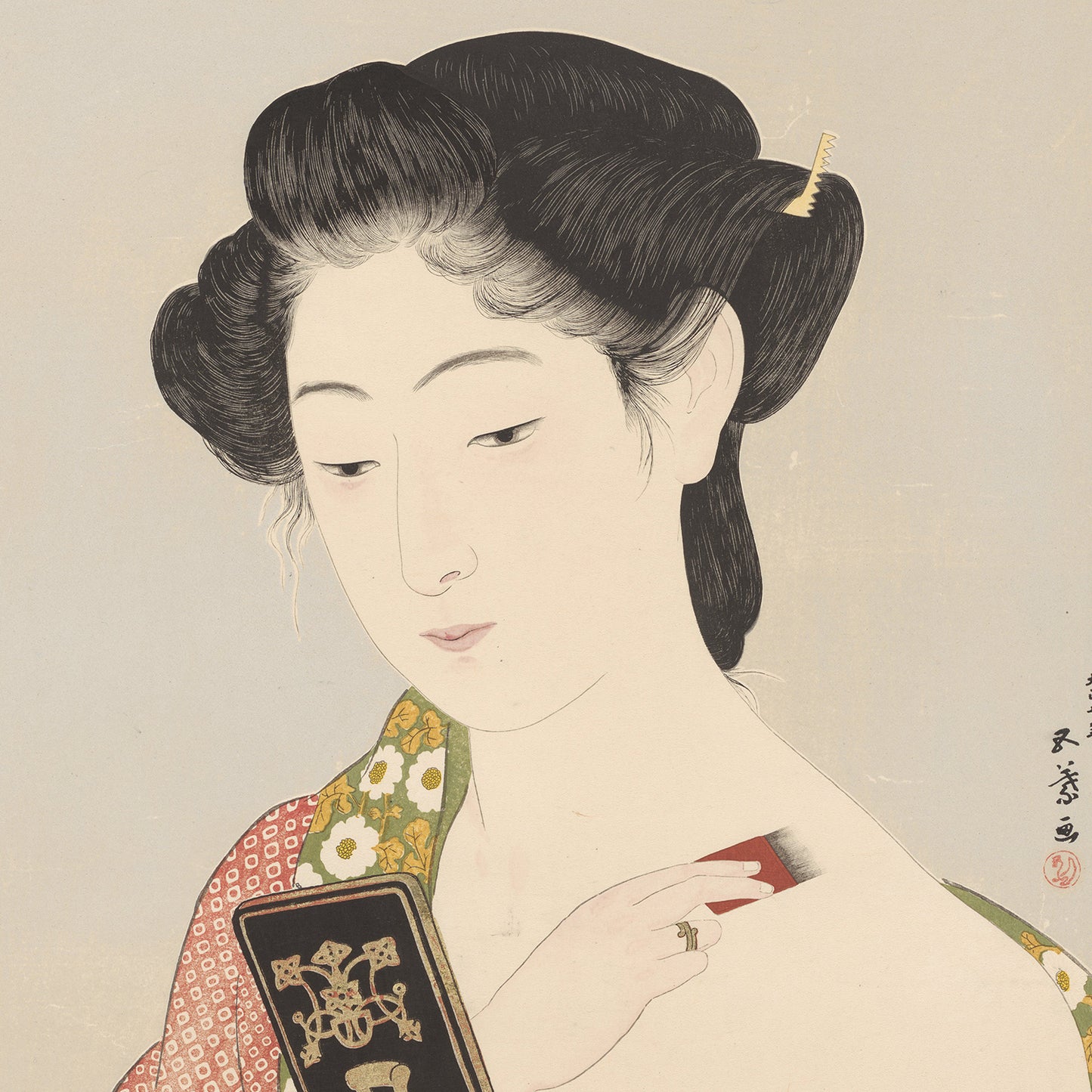 Make-up by Hashiguchi Goyô Print