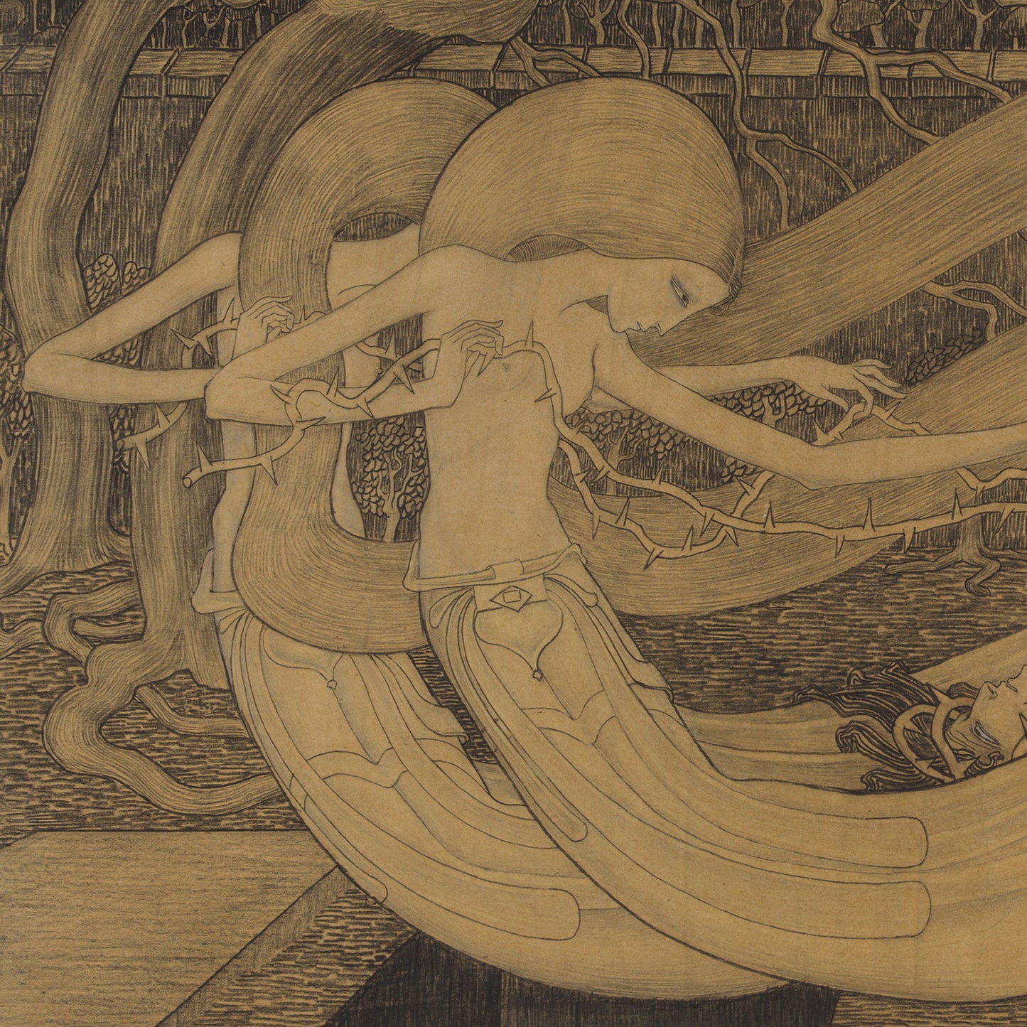 O grave, where is thy Victory by Jan Toorop