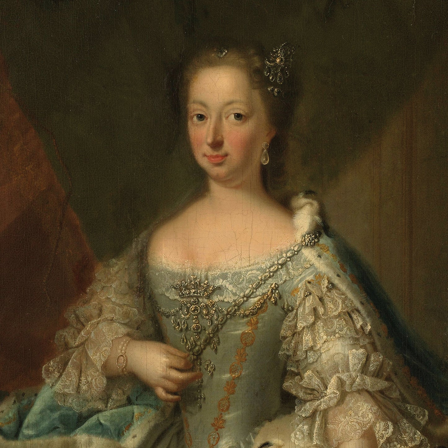 Portrait of Anne of Hanover by Johann Valentin Tischbein