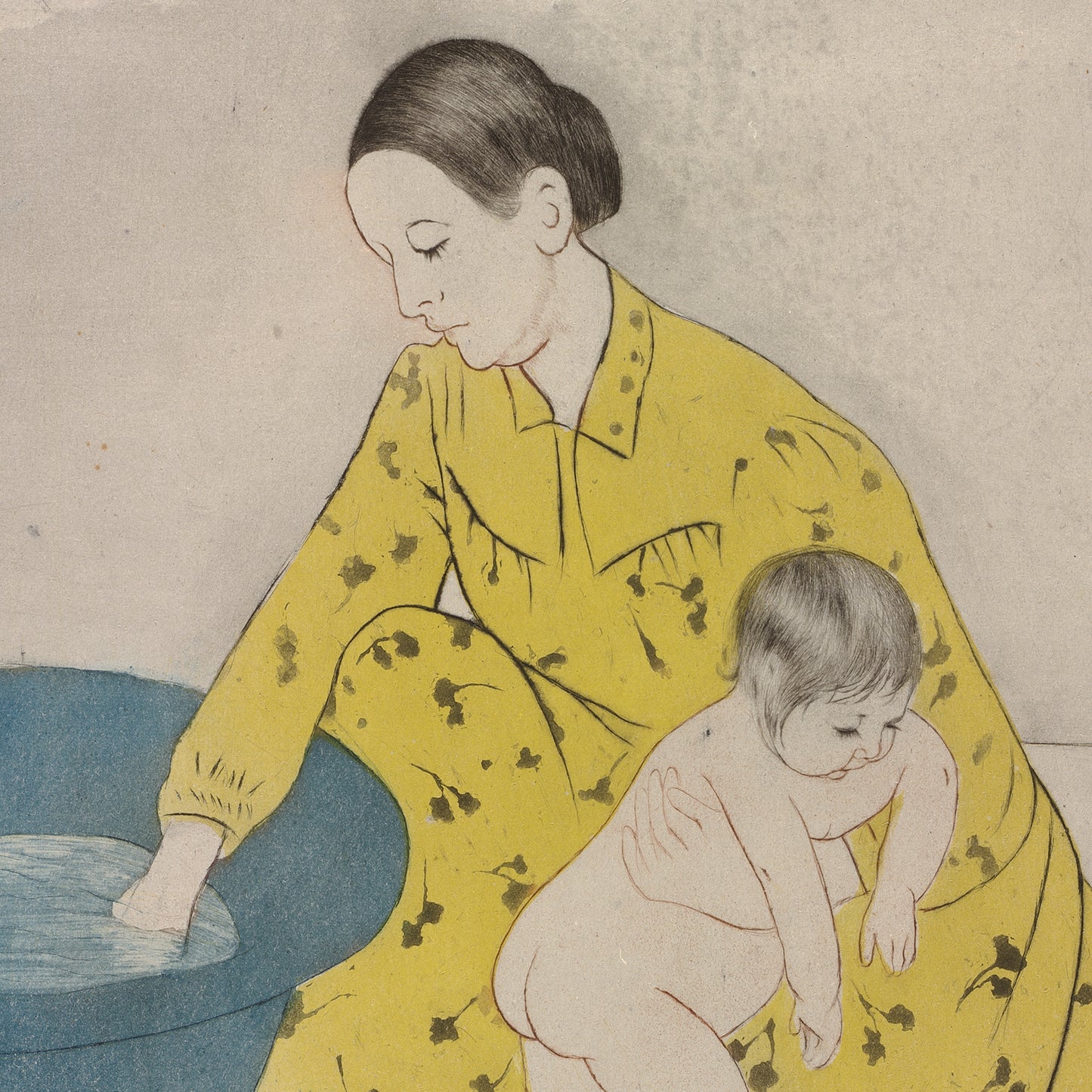 The Bath by Mary Cassatt