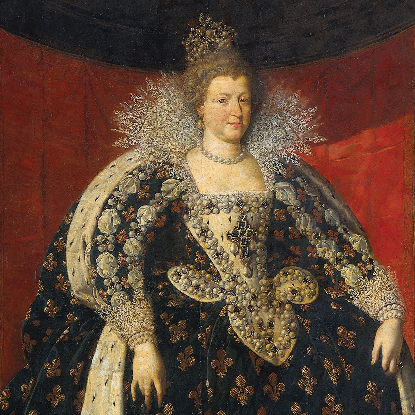 The coronation portrait of Maria de'Medici Print