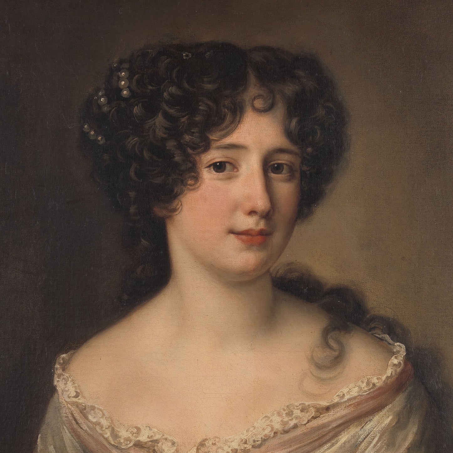 Portrait of La Duchessa Mancini Colonna by Jacob Ferdinand Voet